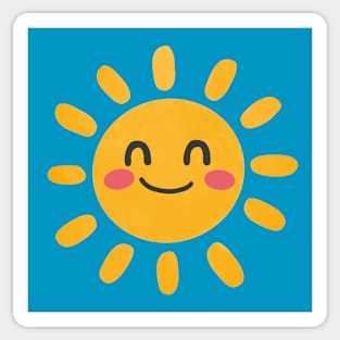 Cute Summer Kawaii Sun Sticker